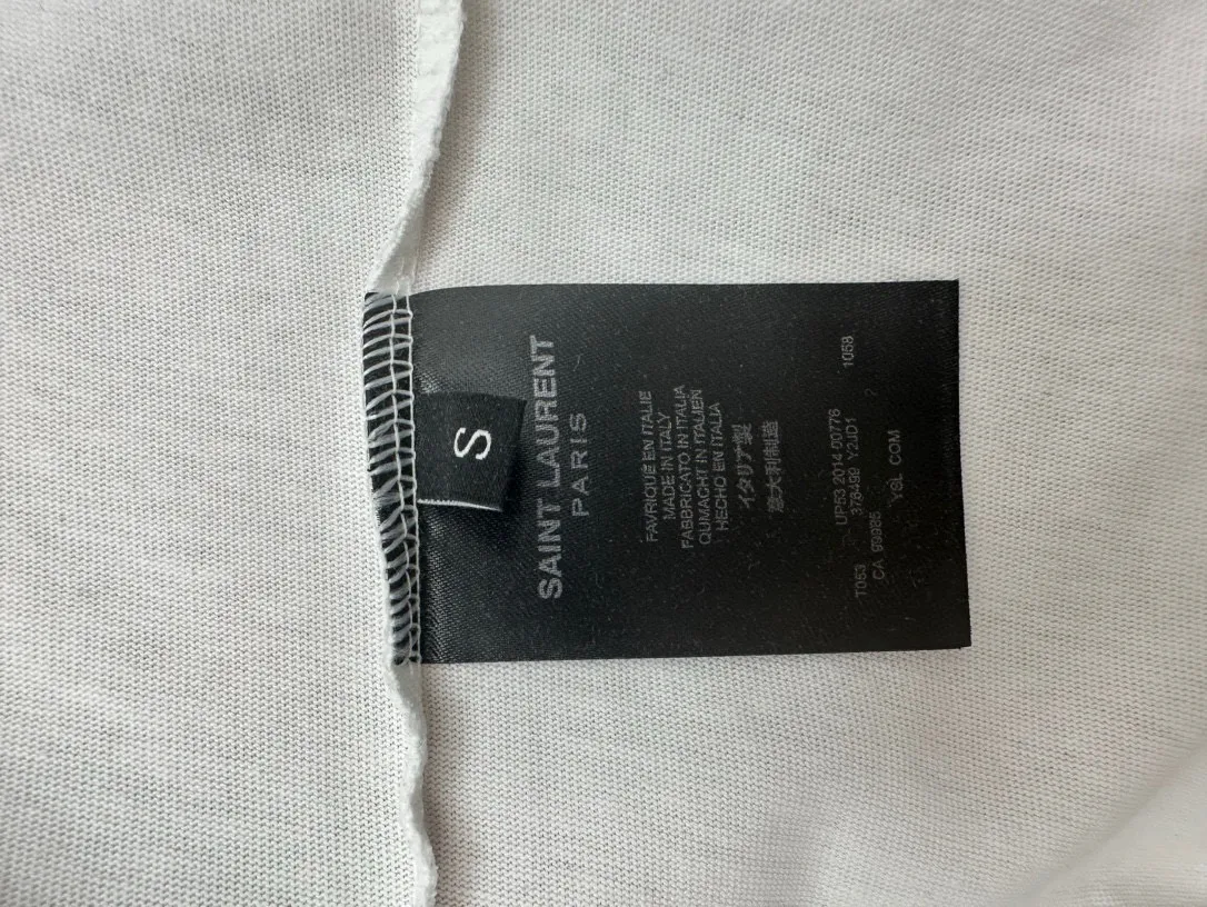 【YSL】 25ss t ， ， ， ， Versatile。 ，280 ， 。 ， Same Style ， 。 ：Black White Size：S-XXL